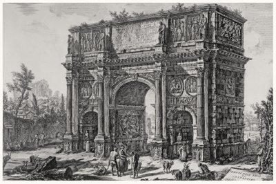 A View of the Arch of Constantine, from the 